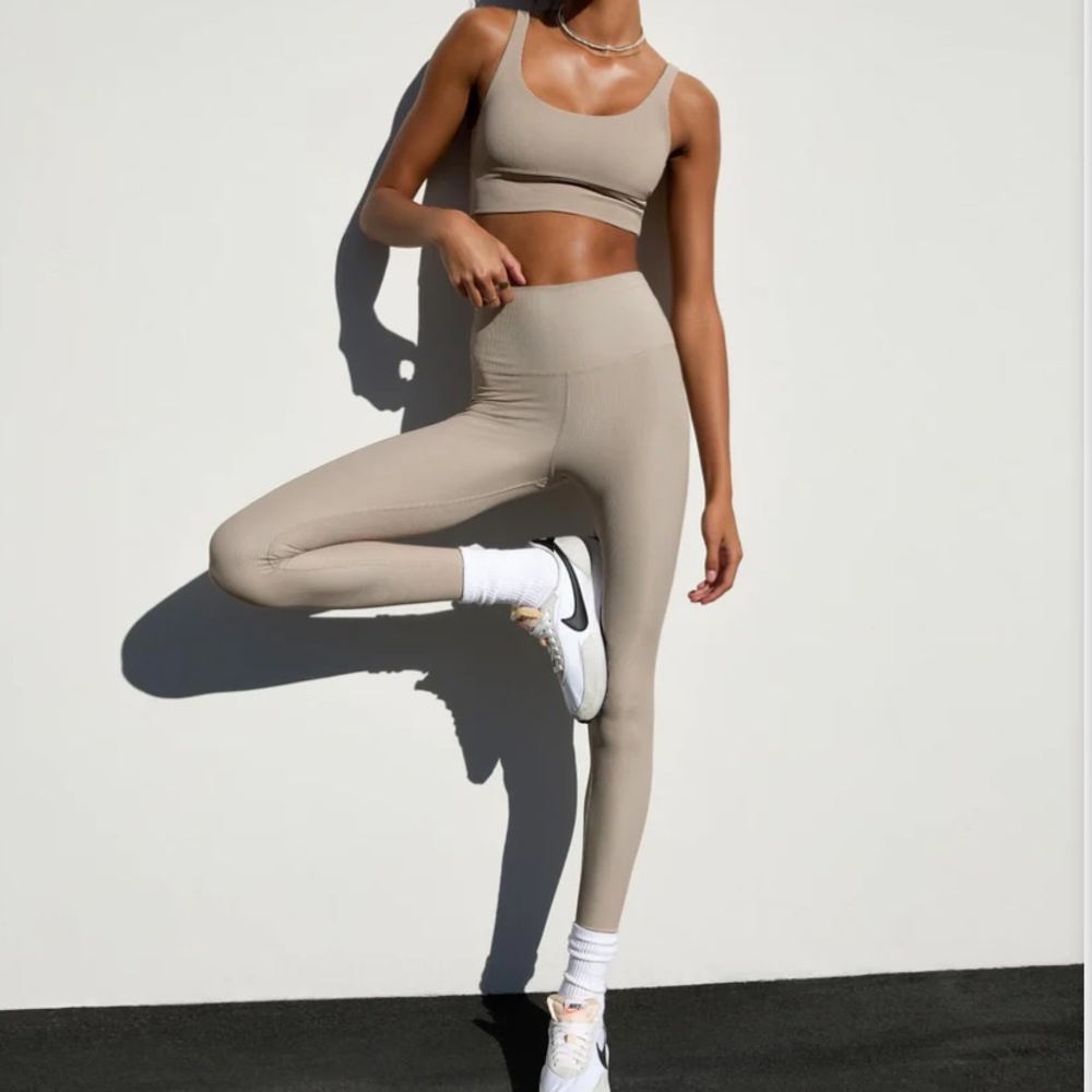 Beach Riot Ayla Legging - Tan